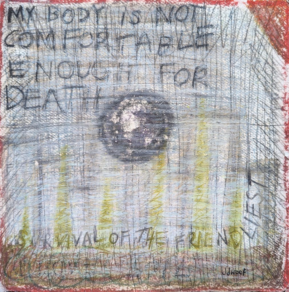 a gallery of conversations - conversation with death - jdwoof